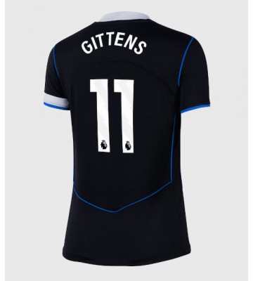 Chelsea Jamie Gittens #11 Dámské Alternativní Dres 2025-26 Krátký Rukáv Chelsea Jamie Gittens #11 Dámské Alternativní Dres 2025-26 Krátký Rukáv