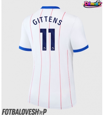 Chelsea Jamie Gittens #11 Dámské Alternativní Dres 2026-27 Krátký Rukáv