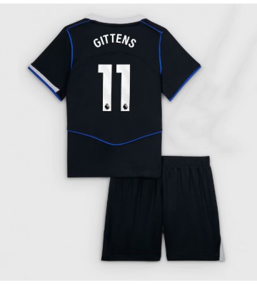 Chelsea Jamie Gittens #11 Dětské Alternativní Dres 2025-26 Krátký Rukáv (+ trenýrky)