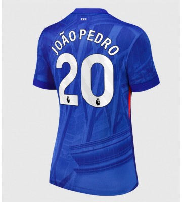 Chelsea Joao Pedro #20 Dámské Domácí Dres 2025-26 Krátký Rukáv Chelsea Joao Pedro #20 Dámské Domácí Dres 2025-26 Krátký Rukáv