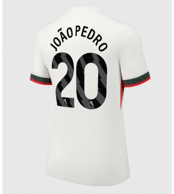 Chelsea Joao Pedro #20 Dámské Venkovní Dres 2025-26 Krátký Rukáv Chelsea Joao Pedro #20 Dámské Venkovní Dres 2025-26 Krátký Rukáv