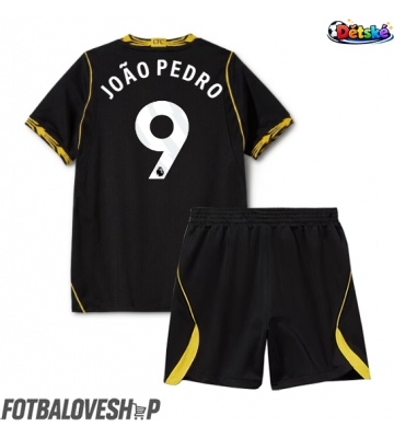 Chelsea Joao Pedro #9 Dětské Venkovní Dres 2026-27 Krátký Rukáv (+ trenýrky)