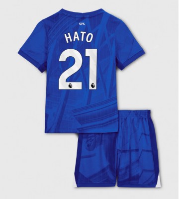 Chelsea Jorrel Hato #21 Dětské Domácí Dres 2025-26 Krátký Rukáv (+ trenýrky)