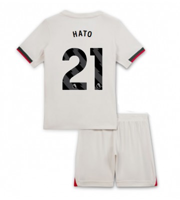 Chelsea Jorrel Hato #21 Dětské Venkovní Dres 2025-26 Krátký Rukáv (+ trenýrky)