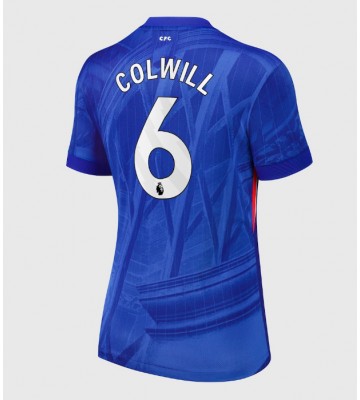 Chelsea Levi Colwill #6 Dámské Domácí Dres 2025-26 Krátký Rukáv