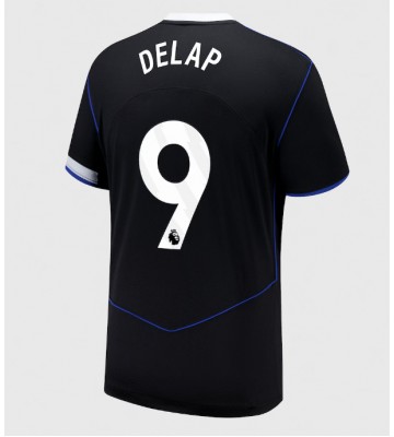 Chelsea Liam Delap #9 Alternativní Dres 2025-26 Krátký Rukáv