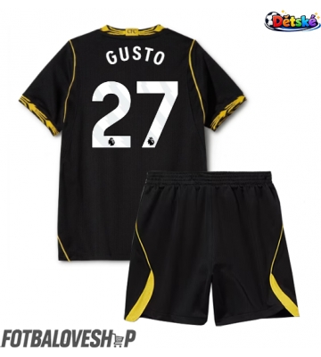 Chelsea Malo Gusto #27 Dětské Venkovní Dres 2026-27 Krátký Rukáv (+ trenýrky)