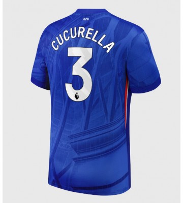 Chelsea Marc Cucurella #3 Domácí Dres 2025-26 Krátký Rukáv