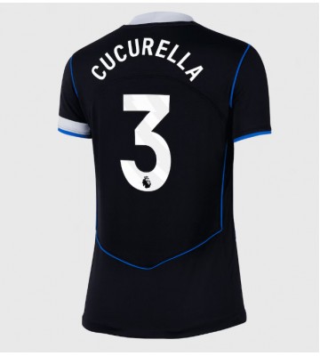 Chelsea Marc Cucurella #3 Dámské Alternativní Dres 2025-26 Krátký Rukáv