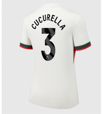 Chelsea Marc Cucurella #3 Dámské Venkovní Dres 2025-26 Krátký Rukáv