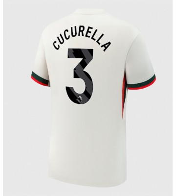 Chelsea Marc Cucurella #3 Venkovní Dres 2025-26 Krátký Rukáv
