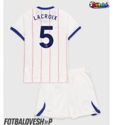 Chelsea Maxence Lacroix #5 Dětské Alternativní Dres 2026-27 Krátký Rukáv (+ trenýrky)