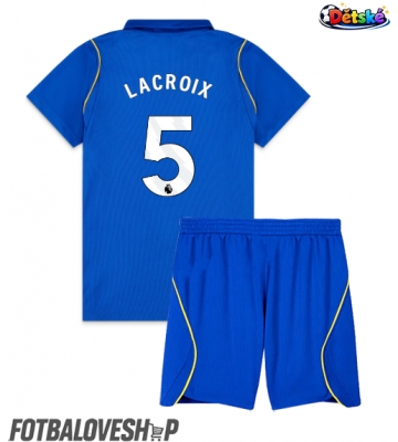 Chelsea Maxence Lacroix #5 Dětské Domácí Dres 2026-27 Krátký Rukáv (+ trenýrky)