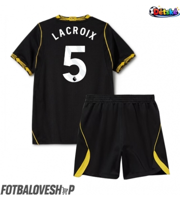 Chelsea Maxence Lacroix #5 Dětské Venkovní Dres 2026-27 Krátký Rukáv (+ trenýrky)