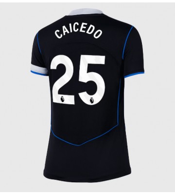 Chelsea Moises Caicedo #25 Dámské Alternativní Dres 2025-26 Krátký Rukáv Chelsea Moises Caicedo #25 Dámské Alternativní Dres 2025-26 Krátký Rukáv