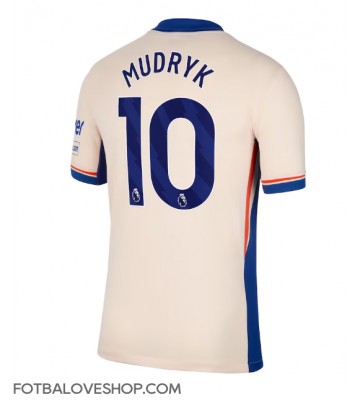 Chelsea Mykhailo Mudryk #10 Venkovní Dres 2024-25 Krátký Rukáv