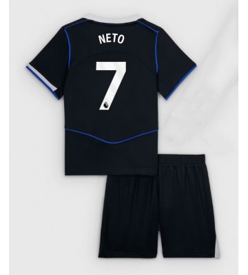 Chelsea Pedro Neto #7 Dětské Alternativní Dres 2025-26 Krátký Rukáv (+ trenýrky)