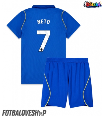 Chelsea Pedro Neto #7 Dětské Domácí Dres 2026-27 Krátký Rukáv (+ trenýrky)
