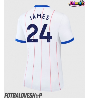 Chelsea Reece James #24 Dámské Alternativní Dres 2026-27 Krátký Rukáv