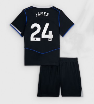 Chelsea Reece James #24 Dětské Alternativní Dres 2025-26 Krátký Rukáv (+ trenýrky)