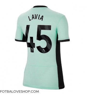 Chelsea Romeo Lavia #45 Dámské Alternativní Dres 2023-24 Krátký Rukáv