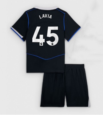 Chelsea Romeo Lavia #45 Dětské Alternativní Dres 2025-26 Krátký Rukáv (+ trenýrky)