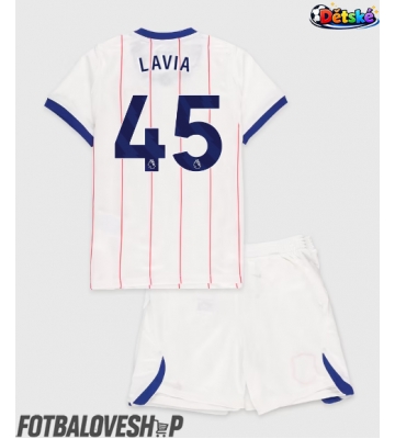 Chelsea Romeo Lavia #45 Dětské Alternativní Dres 2026-27 Krátký Rukáv (+ trenýrky)