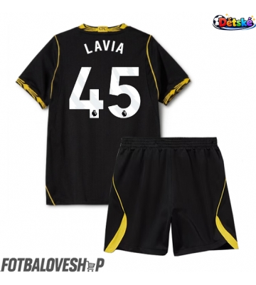 Chelsea Romeo Lavia #45 Dětské Venkovní Dres 2026-27 Krátký Rukáv (+ trenýrky)