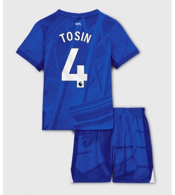Chelsea Tosin Adarabioyo #4 Dětské Domácí Dres 2025-26 Krátký Rukáv (+ trenýrky)