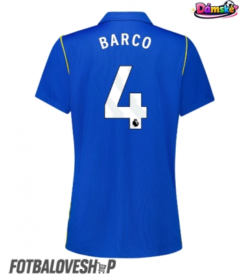 Chelsea Valentin Barco #4 Dámské Domácí Dres 2026-27 Krátký Rukáv