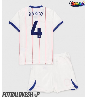Chelsea Valentin Barco #4 Dětské Alternativní Dres 2026-27 Krátký Rukáv (+ trenýrky)