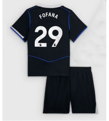 Chelsea Wesley Fofana #29 Dětské Alternativní Dres 2025-26 Krátký Rukáv (+ trenýrky)