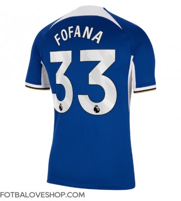 Chelsea Wesley Fofana #33 Domácí Dres 2023-24 Krátký Rukáv