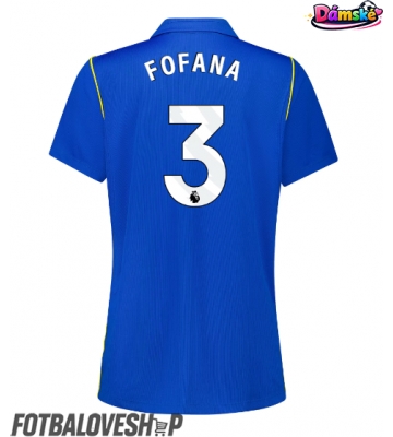 Chelsea Wesley Fofana #3 Dámské Domácí Dres 2026-27 Krátký Rukáv