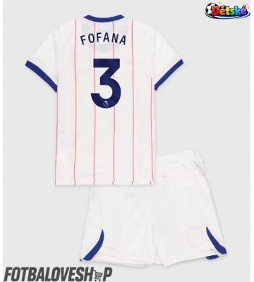 Chelsea Wesley Fofana #3 Dětské Alternativní Dres 2026-27 Krátký Rukáv (+ trenýrky)