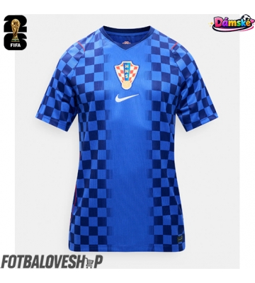 Chorvatsko Dámské Venkovní Dres MS 2026 Krátký Rukáv