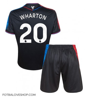 Crystal Palace Adam Wharton #20 Dětské Alternativní Dres 2024-25 Krátký Rukáv (+ trenýrky)