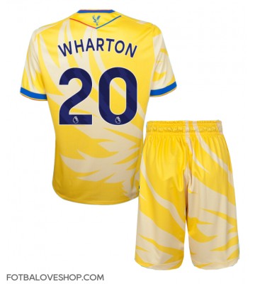 Crystal Palace Adam Wharton #20 Dětské Venkovní Dres 2024-25 Krátký Rukáv (+ trenýrky)