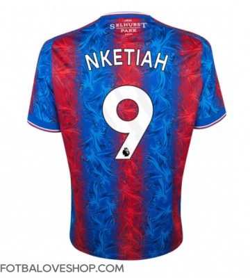 Crystal Palace Eddie Nketiah #9 Domácí Dres 2024-25 Krátký Rukáv