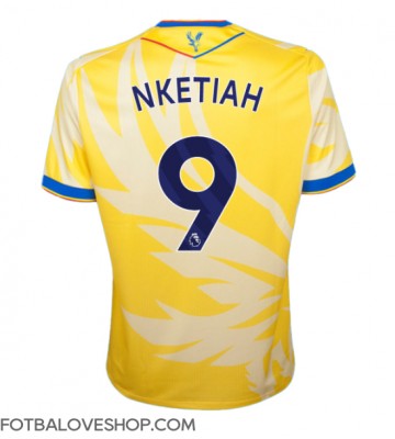 Crystal Palace Eddie Nketiah #9 Venkovní Dres 2024-25 Krátký Rukáv