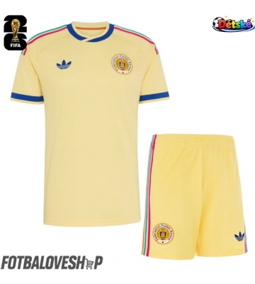 Curaçao Dětské Venkovní Dres MS 2026 Krátký Rukáv (+ trenýrky)