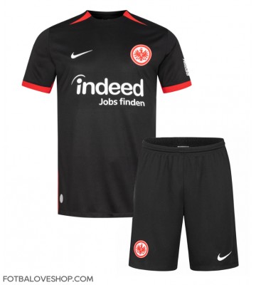 Eintracht Frankfurt Dětské Venkovní Dres 2024-25 Krátký Rukáv (+ trenýrky)