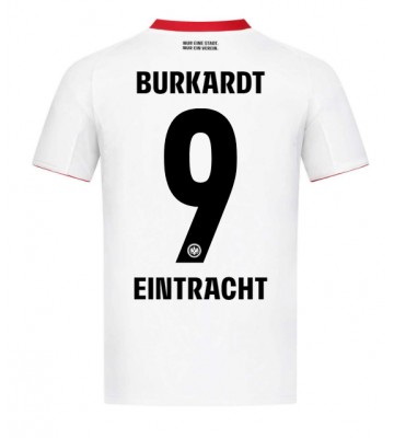 Eintracht Frankfurt Jonathan Burkardt #9 Venkovní Dres 2025-26 Krátký Rukáv
