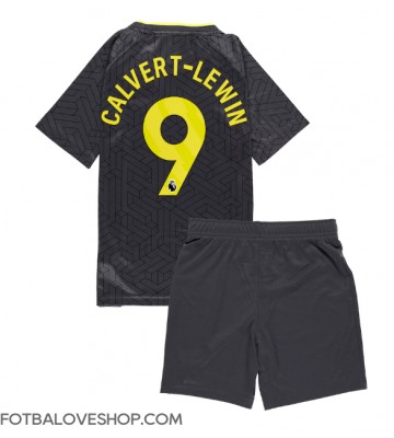 Everton Dominic Calvert-Lewin #9 Dětské Venkovní Dres 2024-25 Krátký Rukáv (+ trenýrky)