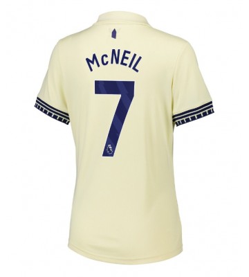 Everton Dwight McNeil #7 Dámské Venkovní Dres 2025-26 Krátký Rukáv