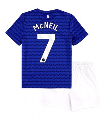 Everton Dwight McNeil #7 Dětské Domácí Dres 2025-26 Krátký Rukáv (+ trenýrky) Everton Dwight McNeil #7 Dětské Domácí Dres 2025-26 Krátký Rukáv (+ trenýrky)