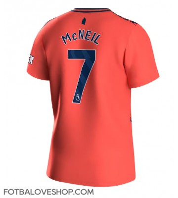 Everton Dwight McNeil #7 Venkovní Dres 2023-24 Krátký Rukáv