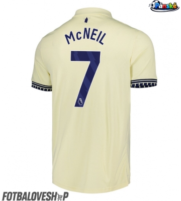 Everton Dwight McNeil #7 Venkovní Dres 2025-26 Krátký Rukáv