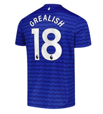 Everton Jack Grealish #18 Domácí Dres 2025-26 Krátký Rukáv Everton Jack Grealish #18 Domácí Dres 2025-26 Krátký Rukáv