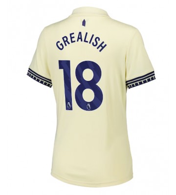 Everton Jack Grealish #18 Dámské Venkovní Dres 2025-26 Krátký Rukáv Everton Jack Grealish #18 Dámské Venkovní Dres 2025-26 Krátký Rukáv
